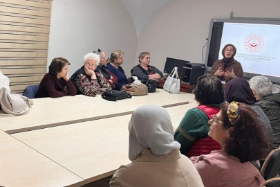 ERDEK’TE KADINA YÖNELİK ŞİDDETLE MÜCADELE EĞİTİMİ