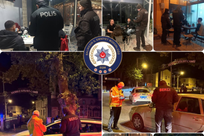 BALIKESİR’DE EŞ ZAMANLI OPERASYONDA ARANAN 63 KİŞİ YAKALANDI