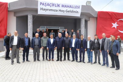 PALAZ, KÖY HAYRINDA GÖNENLİLERLE BULUŞTU