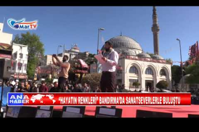 BANDIRMA, FİLİSTİN İÇİN AYAKTAYDI