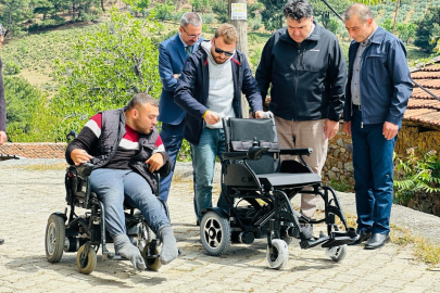 HAVRAN BELEDİYE BAŞKANI VE KAYMAKAM'DAN ENGELLİ VATANDAŞLARA DESTEK
