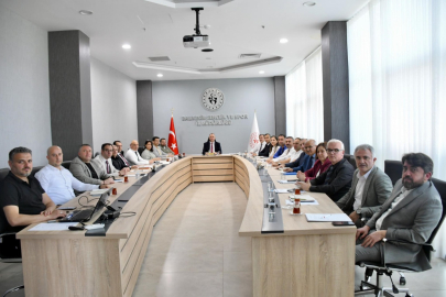 19 MAYIS HAZIRLIKLARI İÇİN İL GENÇLİK VE SPOR TEŞKİLATI TOPLANDI