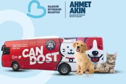 CAN DOST “VETBÜS” 14 MAYIS'TA BANDIRMA'DA