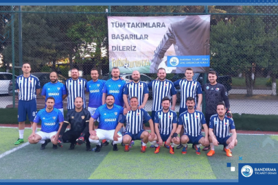 BANDIRMALI GENÇ GİRİŞİMCİLER “FUTBOL TURNUVASI”NA START VERDİ
