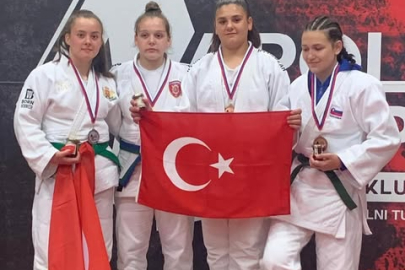 BALIKESİRLİ JUDOCULARDAN ULUSLARARASI ARENADA ÜÇ MADALYA