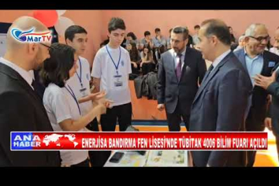 ENERJİSA BANDIRMA FEN LİSESİ’NDE TÜBİTAK 4006 BİLİM FUARI AÇILDI