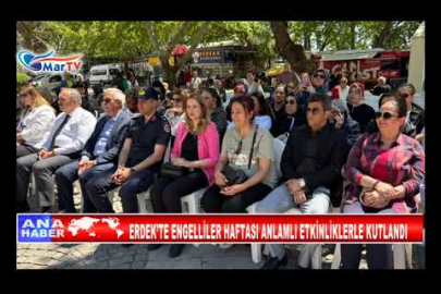 ERDEK’TE ENGELLİLER HAFTASI ANLAMLI ETKİNLİKLERLE KUTLANDI