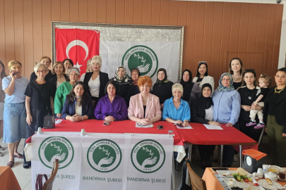 BANDIRMA'DA TÜRK ANNELER DERNEĞİ ŞUBESİ RESMEN AÇILDI