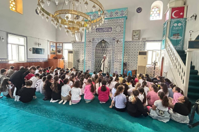 700 ÖĞRENCİ ÇEDES PROJESİYLE CAMİLERDE BİLGİLENDİRİLDİ