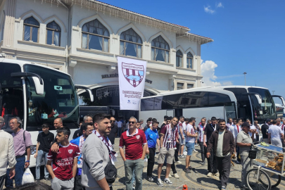 BANDIRMASPOR’UN ŞANLI TARAFTARI YOLA ÇIKTI