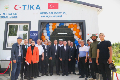 TİKA, Kırgızistan’da Modern Balık Üretim Tesisi Kurdu