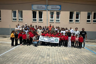 HAVRAN MYO ÖĞRENCİLERİNDEN KÖY OKULUNA RENKLİ DOKUNUŞ