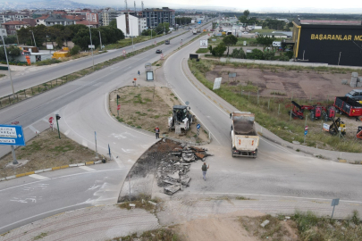 KAVŞAK İKİ GÜNLÜĞÜNE TRAFİĞE KAPALI
