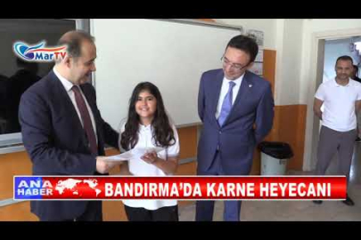 BANDIRMA’DA KARNE HEYECANI