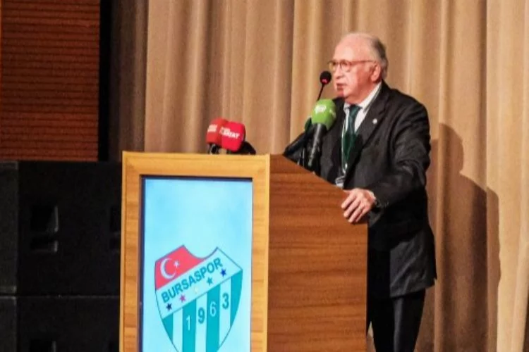 Bursaspor'un 32. başkanı Sinan Bür oldu