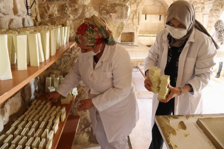 Mardinli kadınların ürettiği sabunlar dünya pazarında