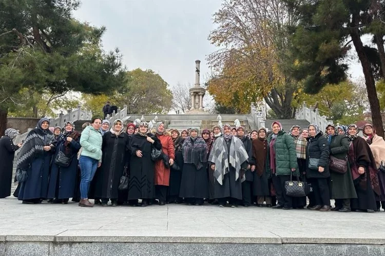 Pazaryerili kadınlardan Konya'ya kültür gezisi